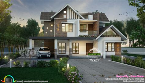 48+ 4 Bedroom Modern Mix House Plan, Top Style!