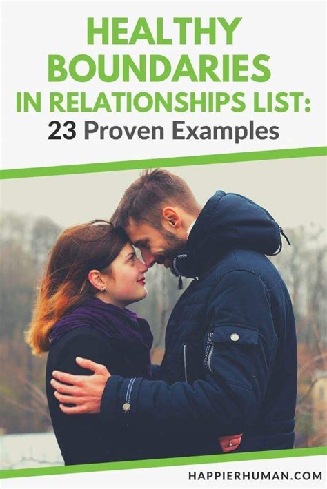 Healthy Boundaries in Relationships List: 23 Proven Examples - Happier ...