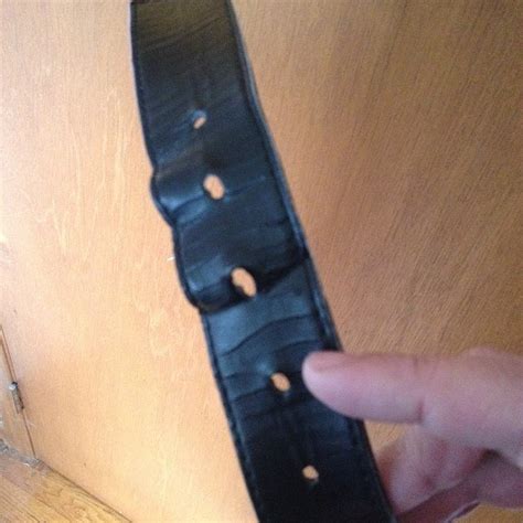 OMG! I now have to now use 2 smaller belt holes then when I bought this belt at Christmas time ...