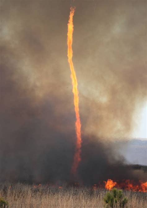 Fire Tornado Warning Issued in California Following Intense Wildfires