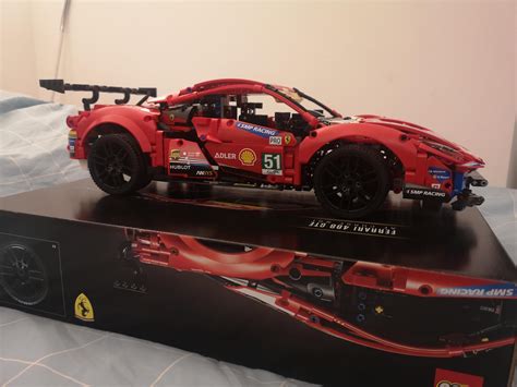 Just finished my Ferrari 488 GTE in under 8 hours : r/lego