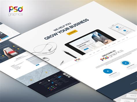 High Quality 50+ Free Corporate And Business Web Templates PSD ...