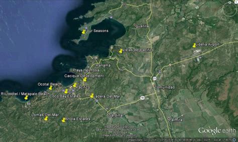 Maps of the Papagayo Area | Papagayo Real Estate