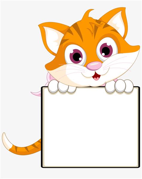 Cat Borders And Frames - Free Transparent PNG Download - PNGkey