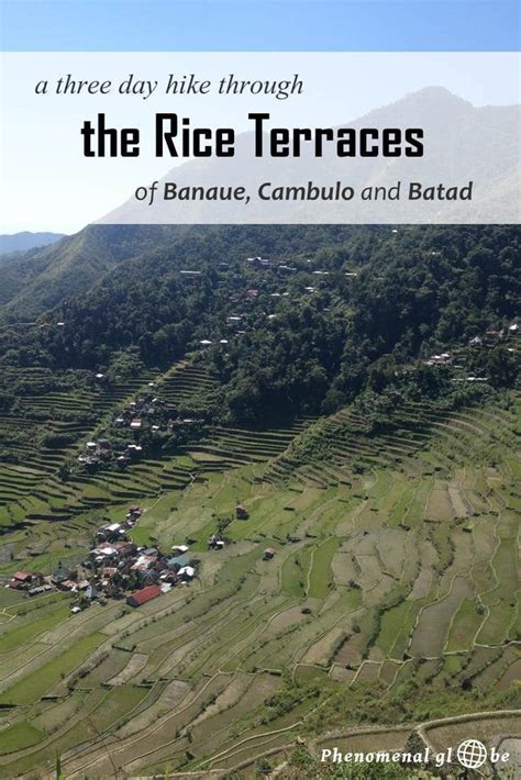 Hiking The Famous Rice Terraces Of Batad And Banaue