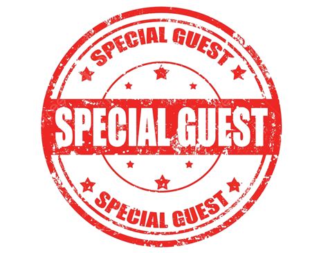 Special Guest Event Red Stamp Vector, Event, Red, Stamp PNG and Vector with Transparent ...