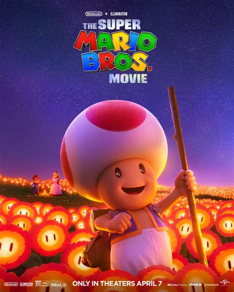 The Super Mario Bros. Movie | Toad | Character Poster - Super Mario ...