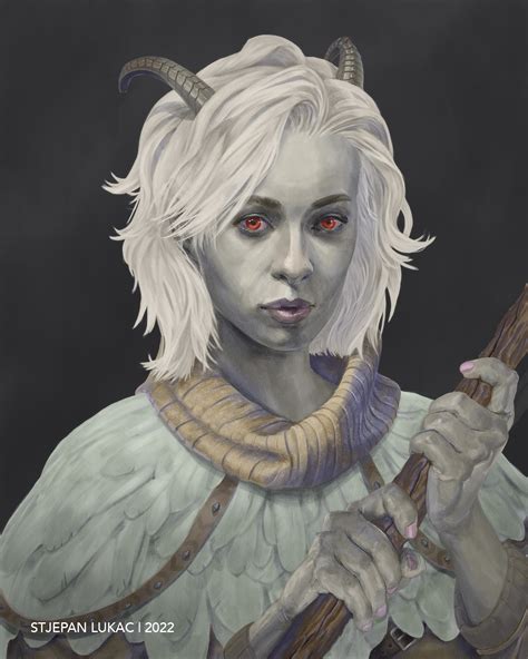 [Art] Avarice portrait (from Icewind Dale: Rime of the Frostmaiden) : r/DungeonsAndDragons