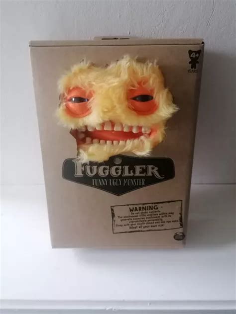 RARE FUGGLER FUNNY Ugly Monster Mr Buttons Plush Toy - New £14.99 ...