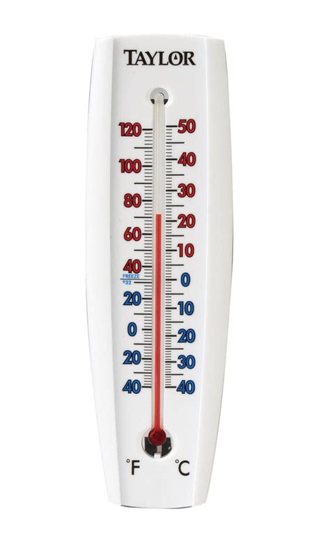 Taylor Indoor/Outdoor Thermometer, Fahrenheit/Celsius