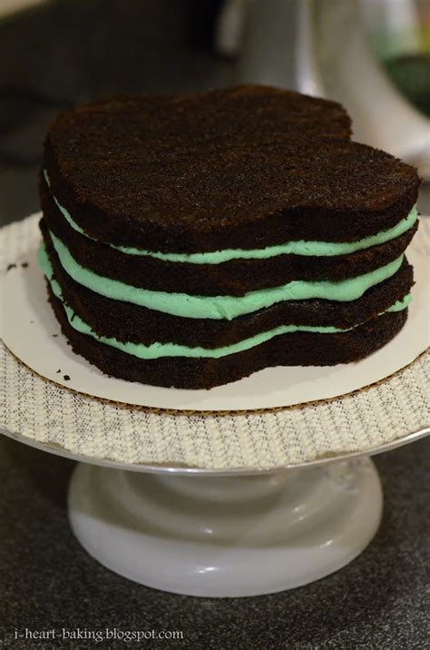 i heart baking!: mint chocolate keroppi cake