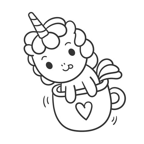 The Cutest Free Unicorn Coloring Pages Online - MomLifeHappyLife