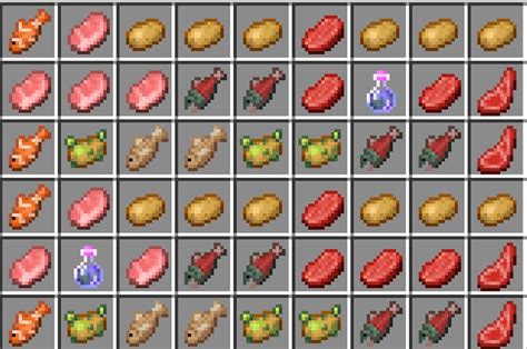 Raw food is poison Minecraft Data Pack