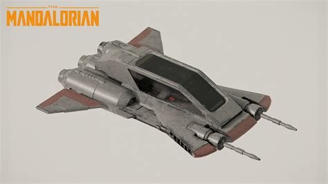 ArtStation - Pirate Snub Starfighter - Star Wars Mandalorian | Resources