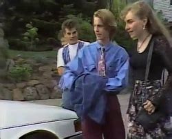 Michael Martin, Mark Gottlieb, Brett Stark, Debbie Martin in Neighbours Episode 2110