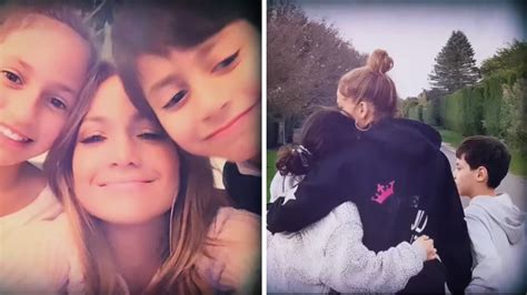 Jennifer Lopez Shows Off Blended Family for Twins' Birthday Post