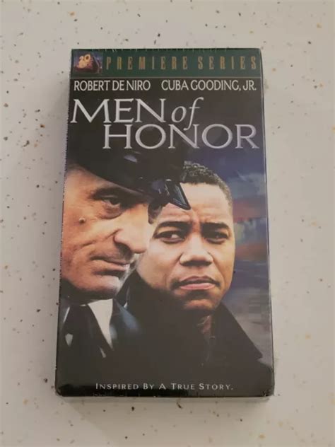 MEN OF HONOR-ROBERT Deniro/Cuba Gooding Jr.-20Th Century Fox-Vhs-New! $4.99 - PicClick