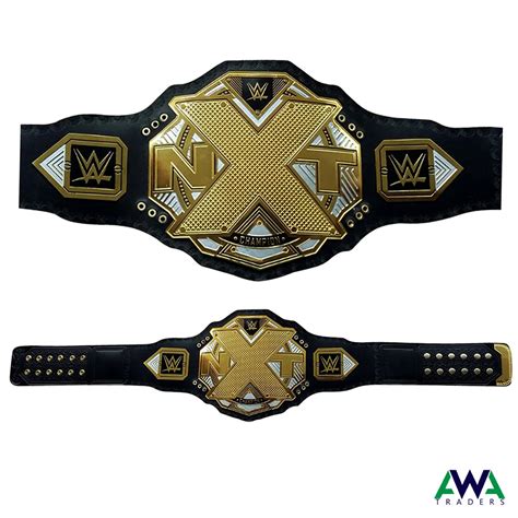 NXT Champion Title Replica Belt Commemorative WWE Championship Replica 2mm Adult Belt Leather - Etsy