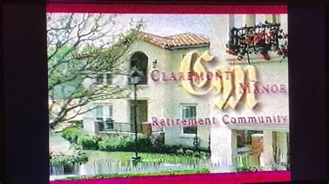 Claremont Manor retirement community commercial 2008 - YouTube