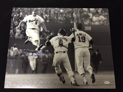 Signed Brooks Robinson Photo - Coa 16x20 1966 World Series - JSA ...