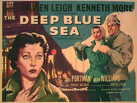 The Deep Blue Sea 1955 British Quad Poster - Posteritati Movie Poster Gallery