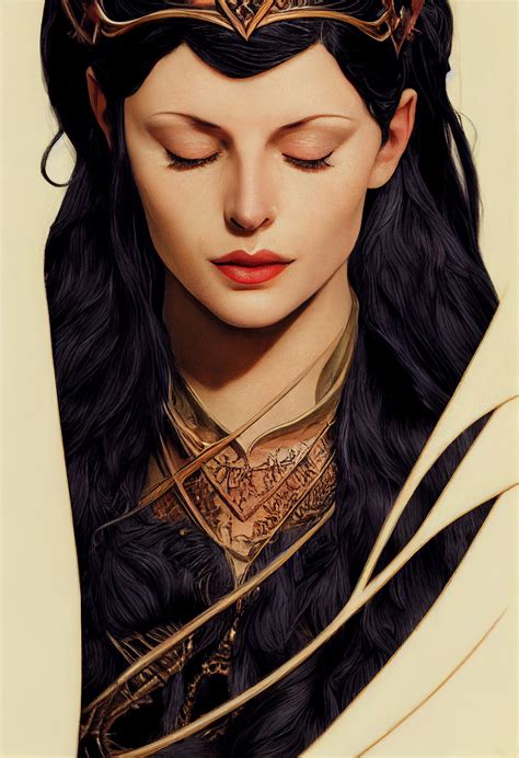 Rene Gross Art - Arwen Undómiel