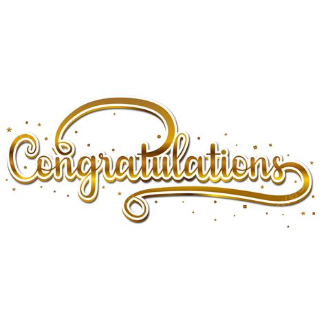 Congratulations Confetti Vector Hd PNG Images, Congratulations Lettering Graduate Sticker With ...