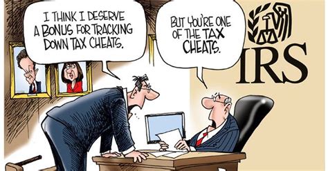 Cartoonist Gary Varvel: IRS bonuses and tax cheats