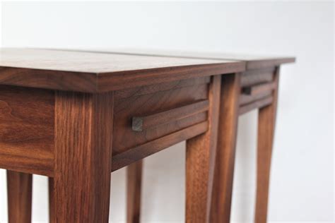 Walnut Side Tables - Zumkeller Woodshop