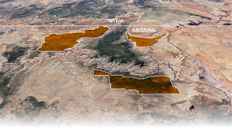 New national monument Grand Canyon 'Ancestral Footprints' map explored