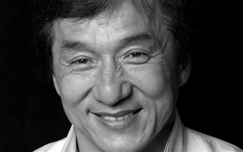 Download HQ Greyscale photo Jackie Chan wallpaper / 1920x1200 Jackie Chan, Famous Men, Famous ...