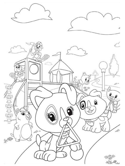 Leapfrog coloring pages