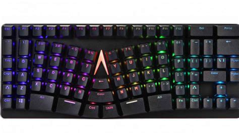 El primer teclado gaming mecánico ergonómico