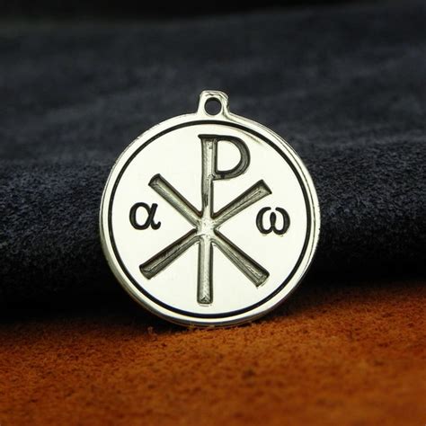 Chi Rho and Constantine cross amulets Constantine cross Chi | Etsy