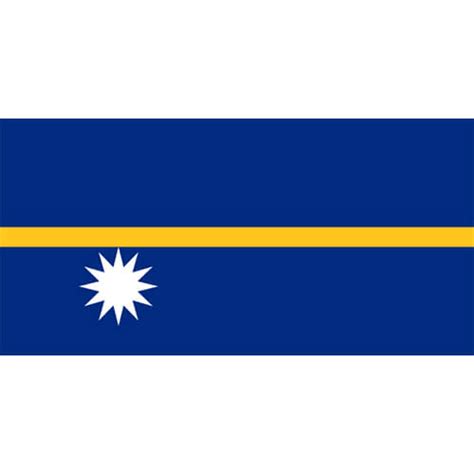 Nauru Flag - Flags Of All Nations