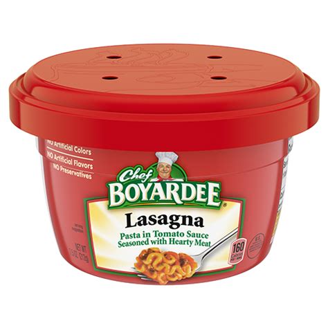 Lasagna Microwavable Cup | Chef Boyardee