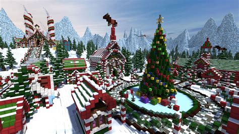 TheReawakens - Santa's Gingerbread Christmas City [Download] Minecraft Map