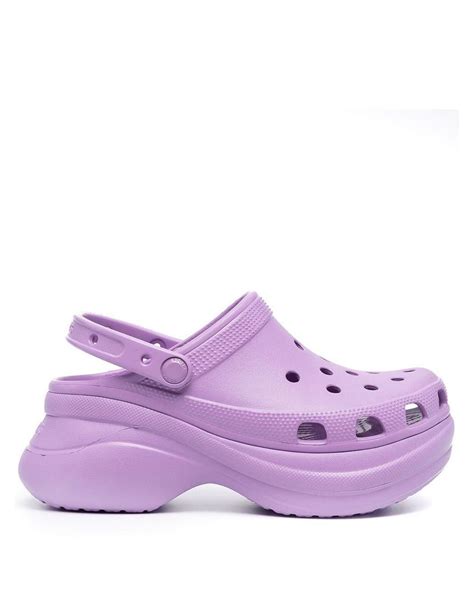 Crocs™ Bae Platform Clogs in Purple | Lyst