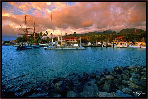 Lahaina Harbor Sunset Maui – Hawaiipictures.com