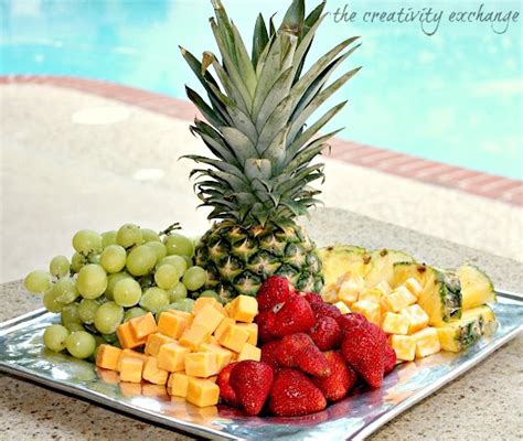 Easy Cheese and Fruit Tray