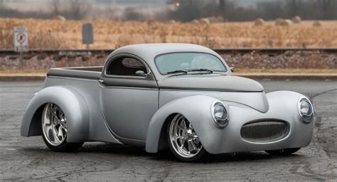 This 1941 Willys Restomod Has A Face Straight From Pixar’s CARS | Carscoops