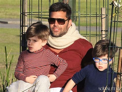 Ricky Martin Twins Now