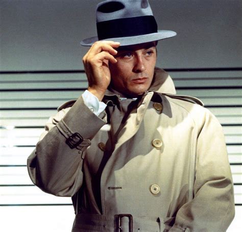 Alain Delon in Le Samouraï directed by Jean-Pierre Melville, 1967 | Alain delon, French cinema ...