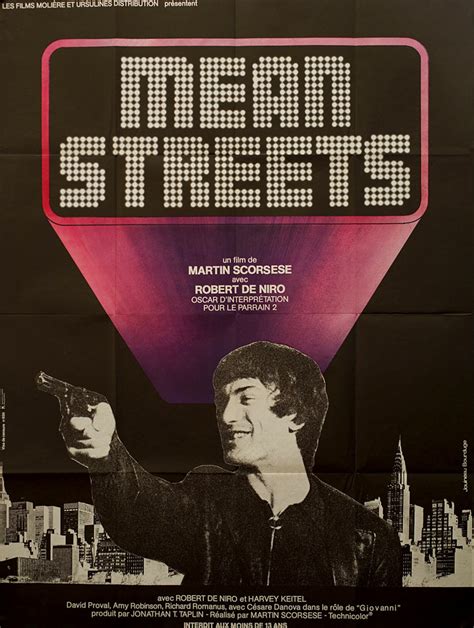 Mean Streets 1973 French Grande Poster - Posteritati Movie Poster Gallery