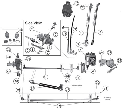 Jeep CJ Series Steering Parts ('72-'86) | Quadratec