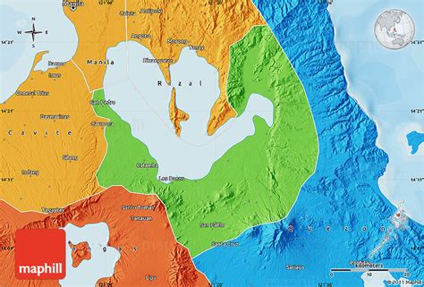 Political Map of Laguna