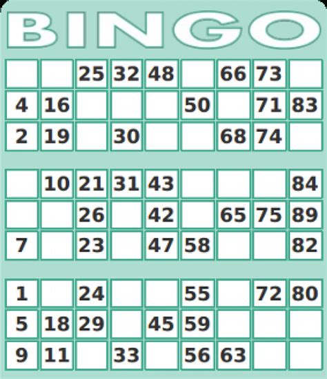 Printable Bingo Cards 0-75 - FreePrintableTM.com | FreePrintableTM.com