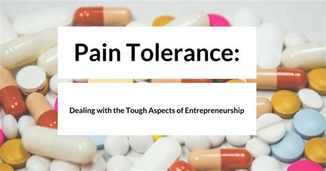 Pain Tolerance: Dealing with the Tough Aspects of Entrepreneurship - Lawrence Tam