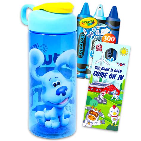 Buy Blue's Clues Plastic Water Bottle for Boys and Girls ~ 3pc Bundle ...