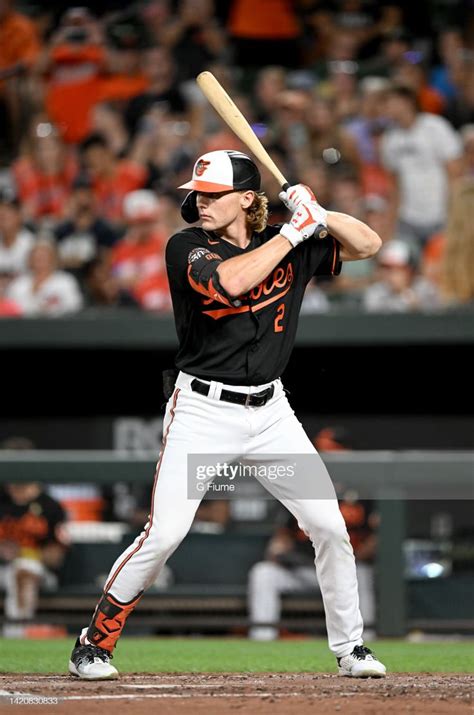 Gunnar Henderson of the Baltimore Orioles bats against the Oakland ...